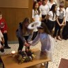 Az utolsó adventi gyertya meggyújtása az alsó tagozaton